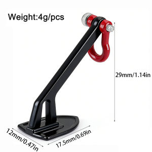 Simulation Heavy Metal Winch Anchor Winde Anker for SCX24 AX24 FCX24 FCX24M 1/18 1/24 RC Rock Crawler Car Decoration Accessories