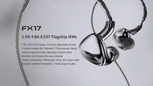 [Pre-Order] FiiO FX17 IEMs In-Ear Headphone Silver หูฟังอินเอียร์ by Pro Gadgets