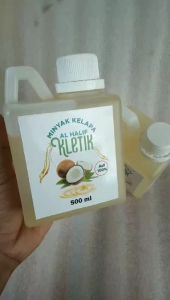 Minyak Kletik Murni 500ml Minyak Kelapa Asli 100%