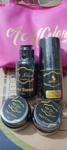 Cream al maxiglow kemasan terbaru pot hitam seperti di foto