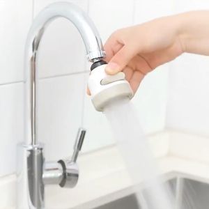 High Pressure 2 Mode Faucet Tap Aerator 360° Rotatable Nozzle Filter Adjustment Shower Head Extender Water Saving Tap
