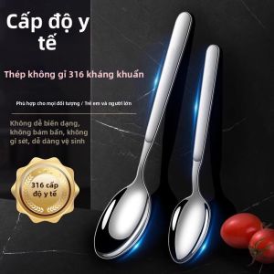 Yisheng | 316 Food-Grade Stainless Steel Baby Long Handle Soup Spoon