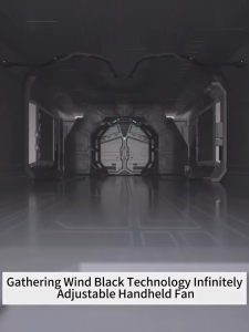 MajuSuksess168 Mini Kipas Angin Turbo Strong Wind 100 Gear Wind Super Speed Kipas Angin Turbo Speed Kipas Angin Digital Display Adjustable Portable Handheld Rechargeable Mini Fan High Speed 10000RPM