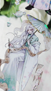 6.5*100CM Đẹp Trai Nhân Vật Cổ Đại Thanh Tú PET Băng Dính Ánh Sáng Vỏ Trai Scrapbook Đẹp Quà Washi Tape Đẹp Cổ Điển Lộng Lẫy Trang Trí Sổ Tay Trang Trí Ảnh Ghép - S0603