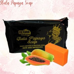 6pcs Negra Suprema Gluta Papaya Soap 75g