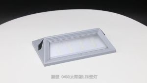 SXH ไฟทางเดินเซ็นเซอร์เคลื่อนไหวพลังงานแสงอาทิตย์ โคมไฟติดผนังสวนในบ้าน ไฟรั้วมุมกันน้ำ