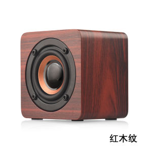 German Burmester Neutral Retro Wood Mini Wireless Bluetooth Speaker Extra Bass Portable Small Speaker
