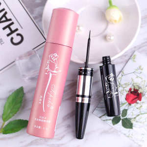 ✡Topeka Liquid Eyeliner for Women Waterproof genuine goods Hard Head Soft Head Soft Hair Long-lasting Bottled Liquid Eyeliner Pen✯