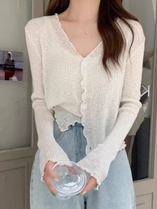 PEIXI | Sun Protection Lightweight Knit Cardigan
