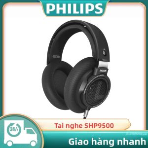 Tai Nghe Có Dây Philips SHP9500 Tai Nghe Nhạc Stereo Tai Nghe Phổ Thông Có Giao Diện 35mm & 63mm Cho Máy Tính Xách Tay Điện Thoại Di Động