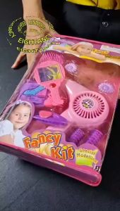 8T 168A HAIR DRAYER FANCY KIT MAINAN ANAK SALON KECANTIKAN MAINAN MAKEUP ANAK MAINAN SALON SANAK