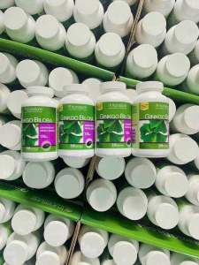 Viên Uống Bổ Não Trunature Ginkgo Biloba 120 mg loại 340 Viên Của Mỹ - Date 10/2027
