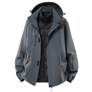 Mexican | Three-in-one Detachable Windproof Waterproof Down Jacket Men Women