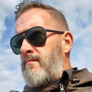 Trendy Gradient Blue Lens Oversized Pilot Sunglasses Women Brand Design Vintage Tortoise Shell Aviation Men Shades Sun Glasses