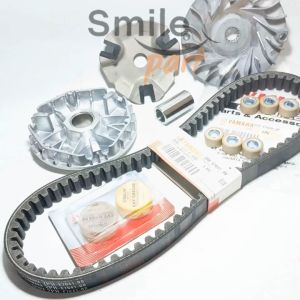 VANBELT ASSY YAMAHA MIO M3 MIO Z SOUL GT 125 FINO 125 2PH & Kipas Rumah Roller Assy Set 2SX Gemuk CVT