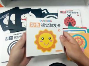 Bevavar Visual Flash Card Mainan Edukasi Flashcard Bayi Newborn Kartu Pintar Stimulasi Visual Bayi
