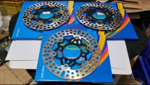 PIRINGAN DEPAN XRIDE 115CC-NOUVO-JUPITER-VEGA-FIZR-MX NEW-MX LAMA CAKRAM DEPAN 220MM gold biru ALL JUPITER ALL VEGA ALL FIZR MX NEW MX LAMA FORCE1