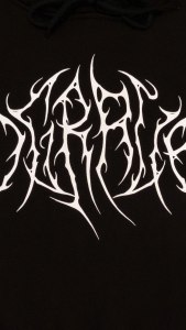 DGRAVE CREATIONS TORMENTED BLACK HOODIE