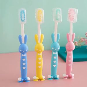 แปรงสีฟันเด็ก แปรงสีฟันขนนุ่ม 2-12ปี ขนนุ่ม 1แพ็ค4ชิ้น แปรงสีฟันเด็ก