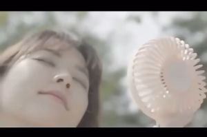 Rechargeable 3mode Portable Handy Mini Fan Strong Wind Kipas Pegang USB Charge