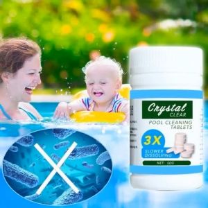 100Pcs Swimming Pool Cleaning Tablets Water Disinfection Swimming Pool Effervescent Tablet Safe Long Lasting
