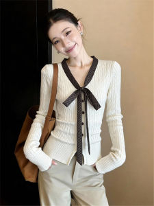 Attractive Slim Fit Girls White Knitwear