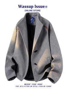 WASSUP ISSUE | American Vintage Turn-Down Collar High-End Neez Jacket Men