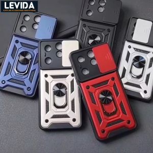 Tecno Spark 20 Pro Case Robot Slide Ring Kamera Case Slide Kamera Protect Tecno Spark 20 Pro