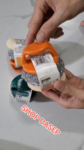 Combo 2 Cọ Rửa Chén Bát Cọ Rửa Xoong Nồi 2 Tầng Có Tay Cầm Loại Bỏ Vết Bẩn Cứng Đầu DASEP