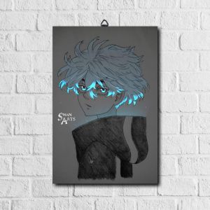 Poster Kayu Dinding Kawaragi Senju Tokyo Revengers Brahman anime hiasan dinding poster murah keren wall decor dekorasi kamar