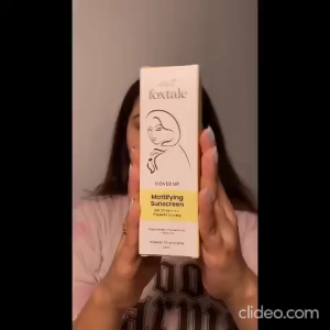 Foxtale SPF 70 Gel-Cream Sunscreen for Oily Skin 50ml