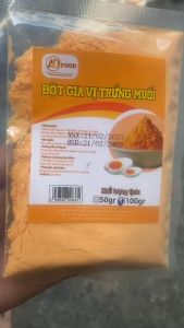 Bột gia vị trứng muối 100g ( dùng trực tiếp vào món ăn )