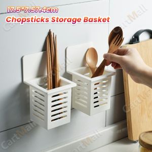 Chopstick Holder Spoon Storage Rack Japanese Style Plastic Kitchen Tableware Organizer