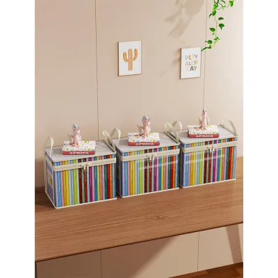 Transparent Fluffy Dustproof Large Capacity Toy Storage Bag