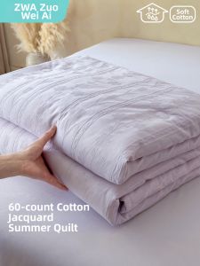 ZUOWEIAI | Summer Cool Cotton and Soybean Fiber Filled Air Conditioner Quilt Set
