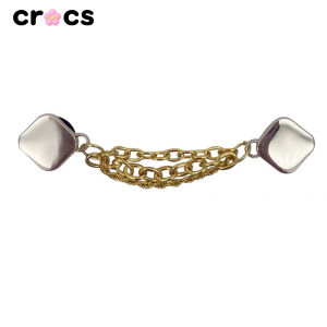 New Hot Sale Hole Shoe Flower Accessories DIY Metal Chain Caroll Star Shoe Buckle Fashionable Accessory for Shoes