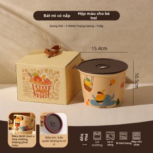 Bát Mì Ramen Gốm Kín Khí Dung Lượng Lớn