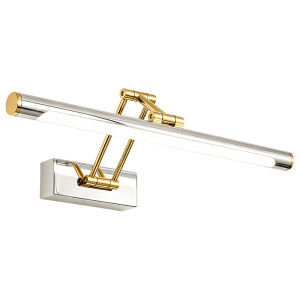 LANGSHANGZHAOMING | Bauhaus Modern Simple Chrome Extendable Front-light Lamp