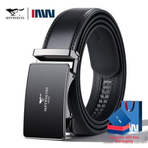 SEPTWOLVES | Young Mens Business Casual Genuine Leather Belt