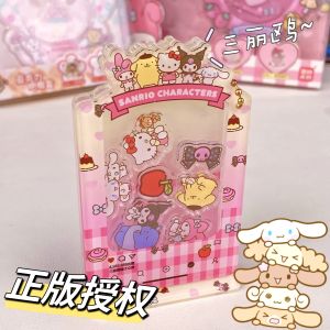 Authentic Sanrio Acrylic the Hokey Pokey Cute Clow M Ornaments Ugly Fish Cinnamoroll Babycinnamoroll Pacha Girlfriends Keychain