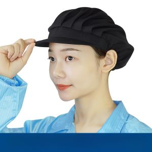 Mũ Đầu Bếp Nữ Chống Dầu Mỡ Thoáng Khí Chống Bụi Lưới Làm Việc Thời Trang Nhà Bếp Ẩm Thực Nướng Cotton Polyester