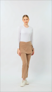 CELANA ROK CARGOCelana senam rokolah raga Wanita motif Kantong samping/celana Rok Panjang pdl Wanita Bahan spandeks Tebal  cocokdigunakan buat olah raga seperti senam aerobic Fitness Zumba Yoga super nyaman