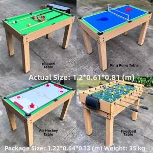 MEISITEKEKE | Folding 2-in-1 Table Tennis and Billiards Table