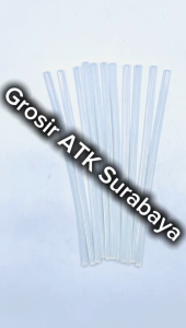 ( DAPAT 1 BATANG LEM ) ISI REFILL LEM TEMBAK BAKAR KECIL / Glue Stick KECIL 7 mm 0.7 cm x 27 cm