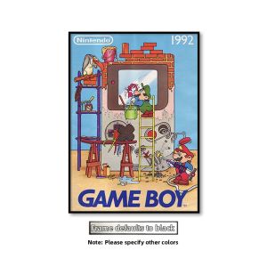 HUAYASEN | Super Mario Cartoon Decorative Wall Art