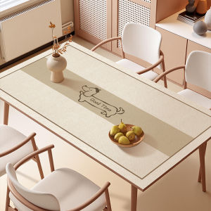 Wash-Resistant Waterproof Oil-Proof Heat-Insulating Trim-to-Fit Table Mat