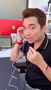 Tai Nghe Có Dây cổng Type-C cho hệ điều hành IOS âm thanh Hi-Fi mic đàm thoại Full Box
