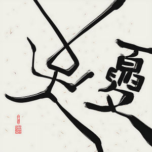 Miniature Chinese Style Decorative Painting Unframed Art Calligraphy Tea Room Wall Art Modern Indoor Hanging Artwork