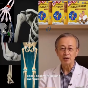 Ovisure Gold Susu Obat Kaku Sendi Lutut Dan Tulang Belakang Dengan Extrak Herbal Alami Kacang Almond