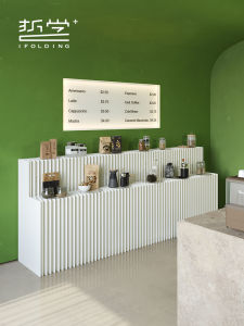 Foldable Multi-Functional Display Stand Eco-Board Acrylic Glass Product Showcases Staircase Exhibition Stands Bag Display Racks